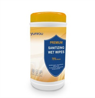 Μαντηλάκια απολύμανσης χεριών με 75% αλκοόλ